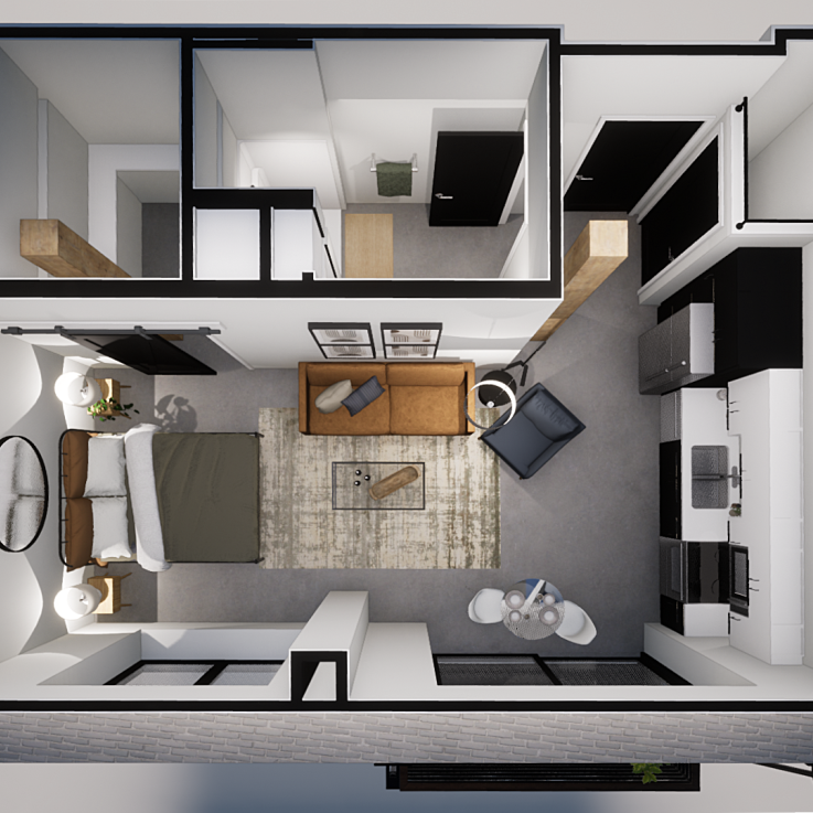Studio Apartment